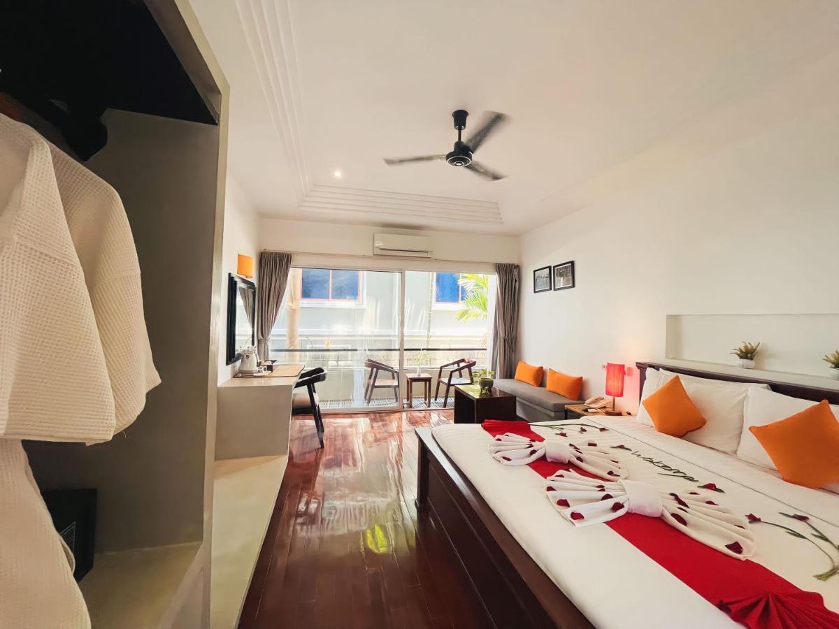 Boutique Indochine D'Angkor Otel Siem Reap Dış mekan fotoğraf