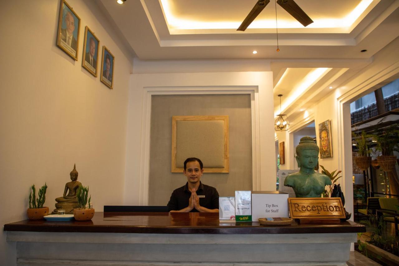 Boutique Indochine D'Angkor Otel Siem Reap Dış mekan fotoğraf