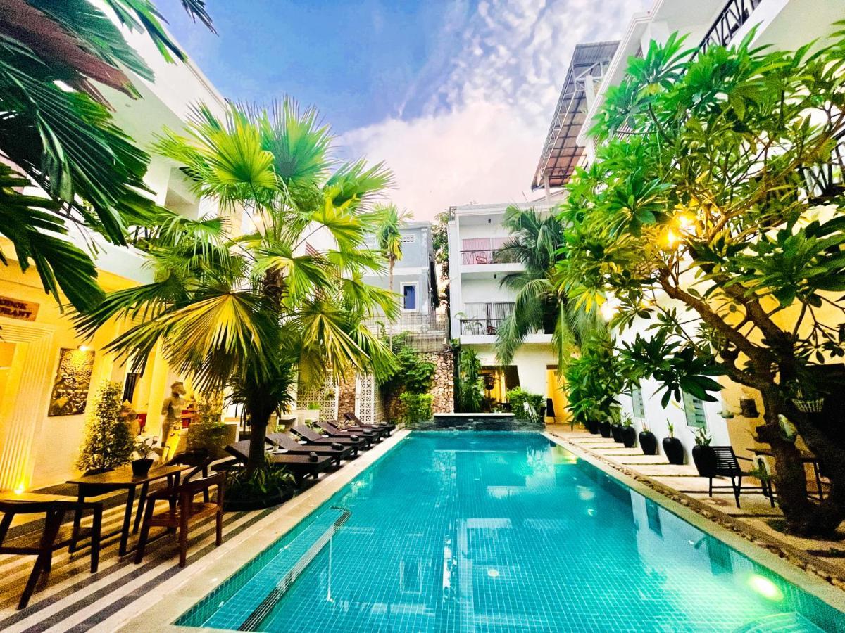 Boutique Indochine D'Angkor Otel Siem Reap Dış mekan fotoğraf