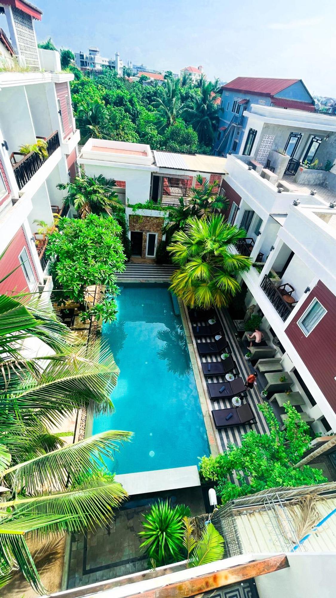 Boutique Indochine D'Angkor Otel Siem Reap Dış mekan fotoğraf