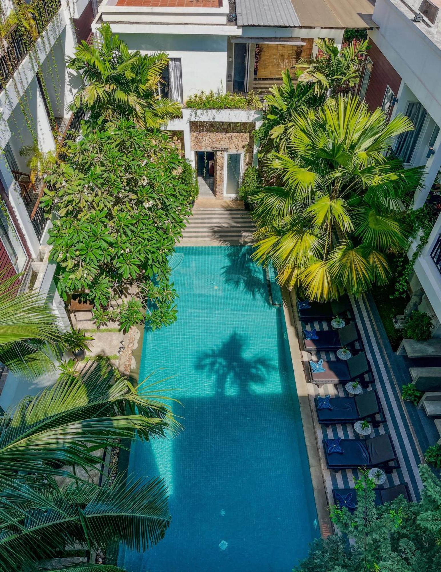 Boutique Indochine D'Angkor Otel Siem Reap Dış mekan fotoğraf