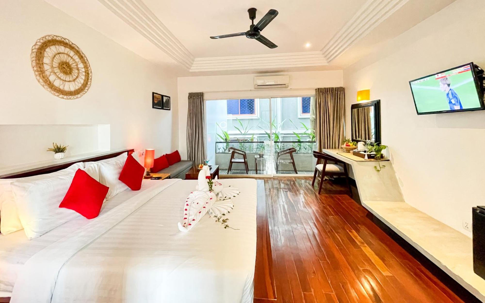 Boutique Indochine D'Angkor Otel Siem Reap Dış mekan fotoğraf